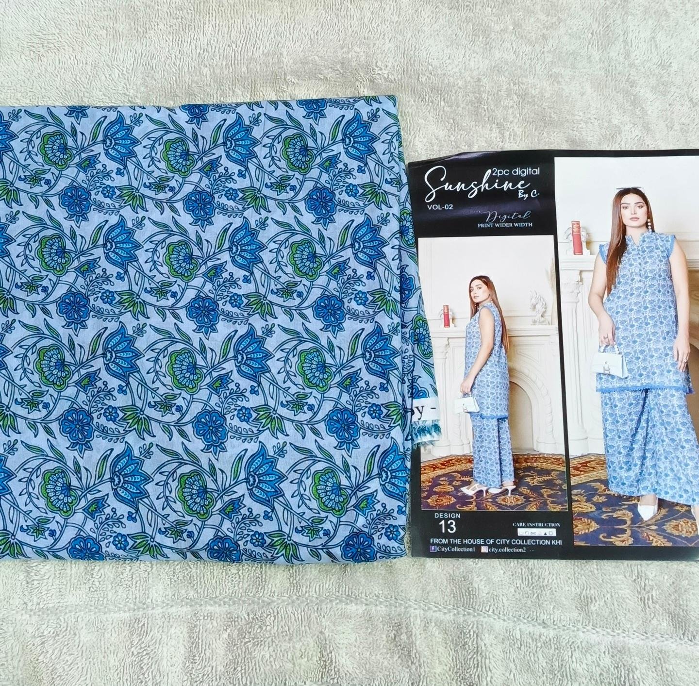Sunshine 2 Piece Lawn 